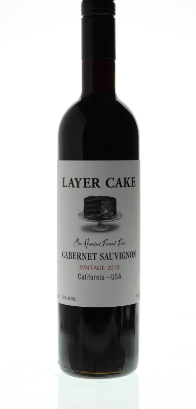 Layer Cake Cabernet Sauvignon 2010 Front Bottle Shot