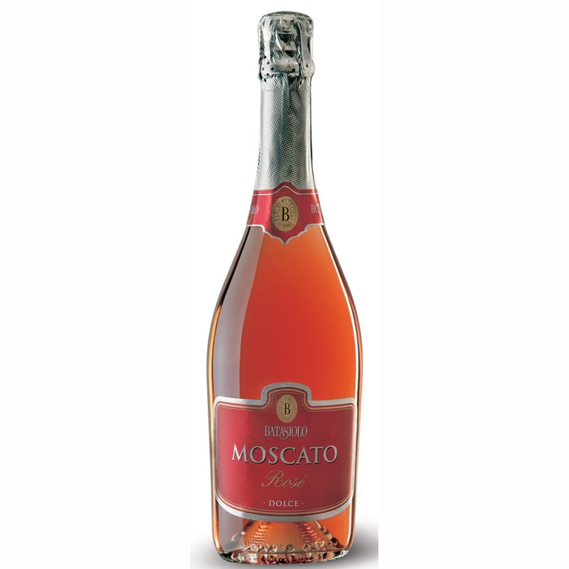 Beni di Batasiolo Moscato Rose Front Bottle Shot