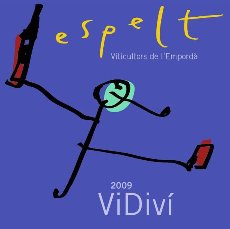 Espelt ViDivi 2009 Front Label