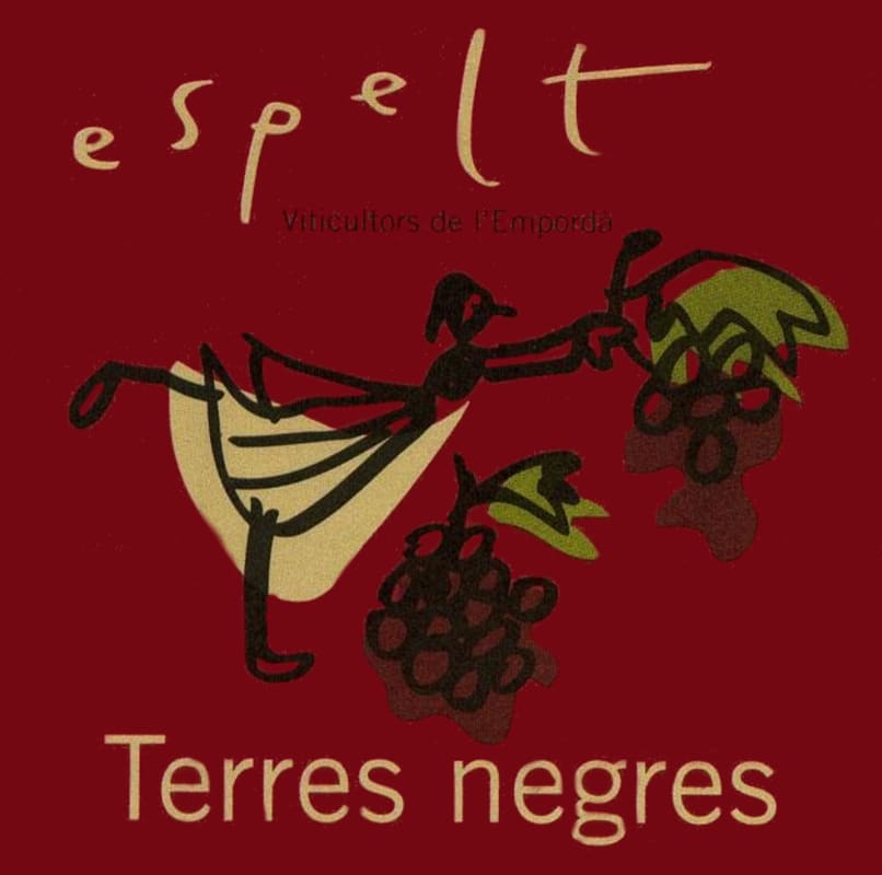 Espelt Terres Negres 2012 Front Label