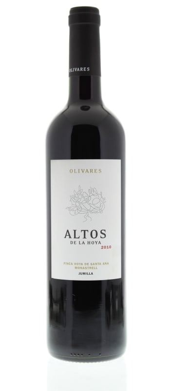 Olivares Altos de la Hoya 2010 Front Bottle Shot