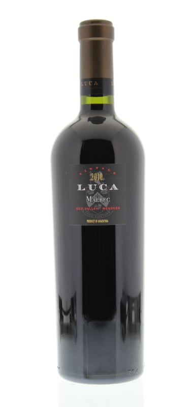 Luca Malbec 2010 Front Bottle Shot
