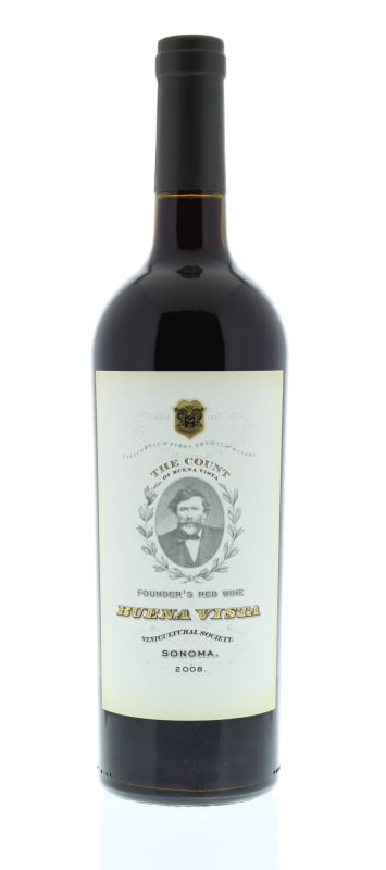 Buena Vista The Count Red Blend 2008 Front Bottle Shot