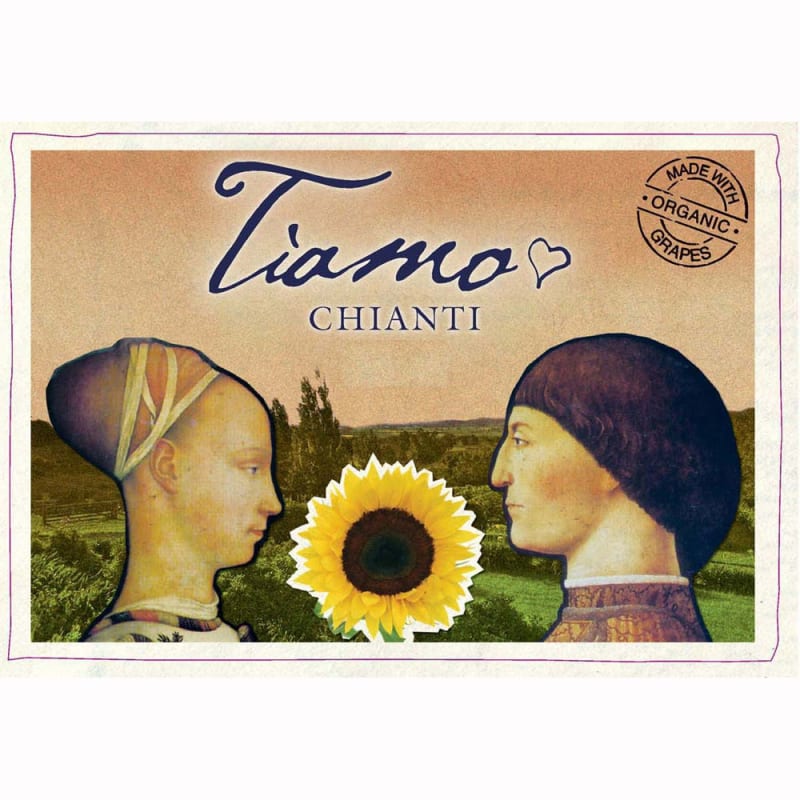 Tiamo Organic Pinot Grigio 2011 Front Label