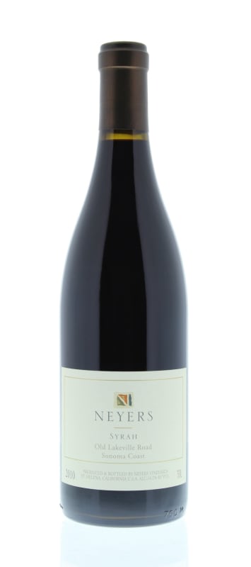 Neyers Sonoma Coast Old Lakeville Road Syrah 2010 Front Bottle Shot