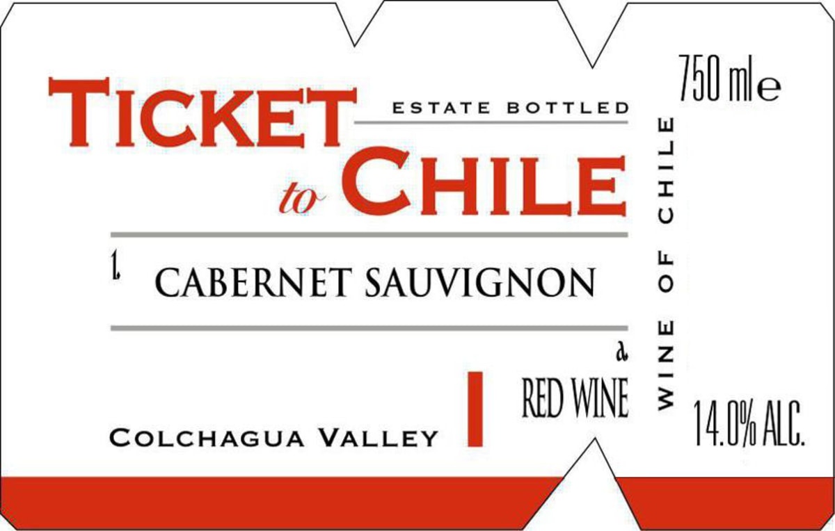 Estampa Ticket to Chile Cabernet Sauvignon 2013 Front Label
