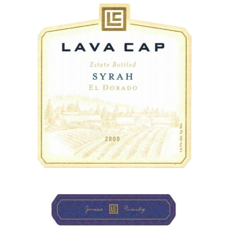 Lava Cap Syrah 2009 Front Label