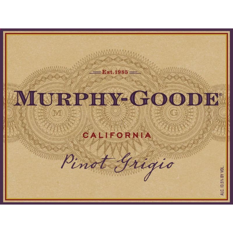 Murphy-Goode Pinot Grigio 2010 Front Label