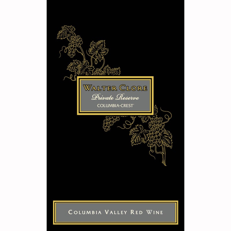 Columbia Crest Walter Clore Private Reserve Red 2008 Front Label