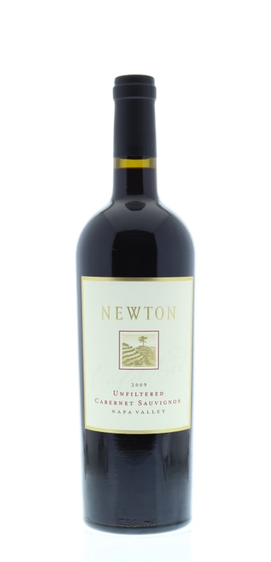 Newton Unfiltered Cabernet Sauvignon 2009 Front Bottle Shot