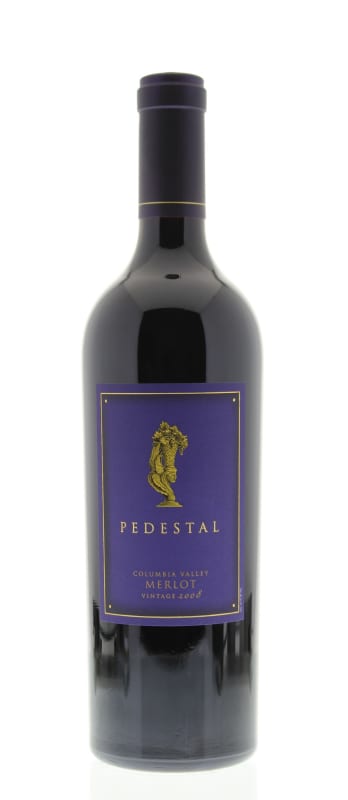 Long Shadows Vintners Pedestal Merlot 2008 Front Bottle Shot