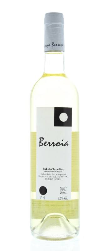 Bodegas Berroja Berroia Txakoli 2011 Front Bottle Shot