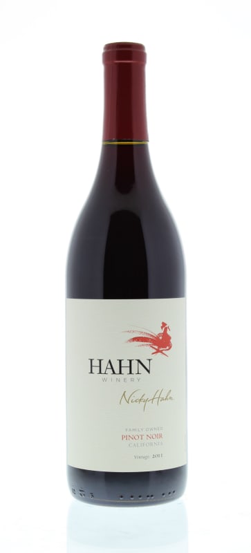 Hahn California Pinot Noir 2011 Front Bottle Shot