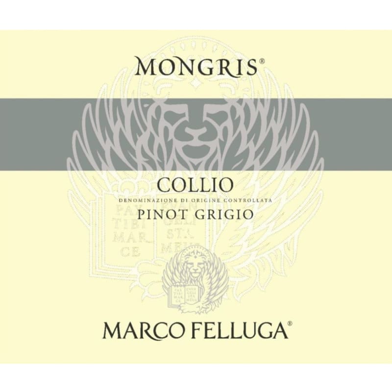 Marco Felluga Pinot Grigio 2011 Front Label
