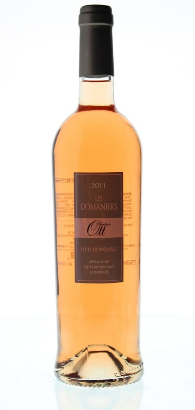 Domaines Ott Les Domaniers Cotes de Provence Rose 2011 Front Bottle Shot