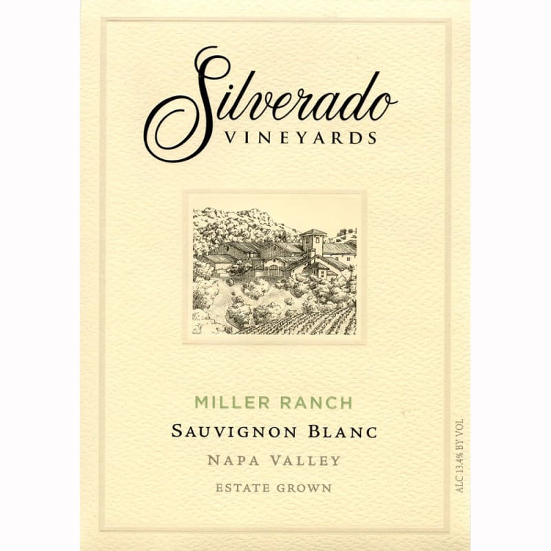 Silverado Miller Ranch Sauvignon Blanc 2011 Front Label