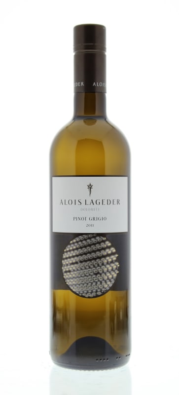 Alois Lageder Dolomitti Pinot Grigio 2011 Front Bottle Shot