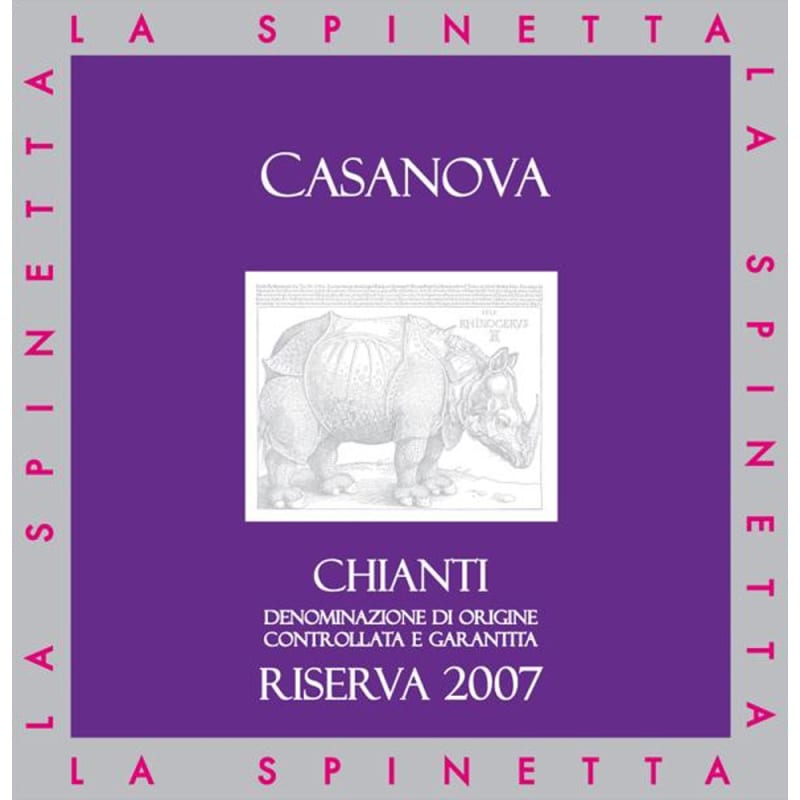 La Spinetta Chianti Riserva 2007 Front Label