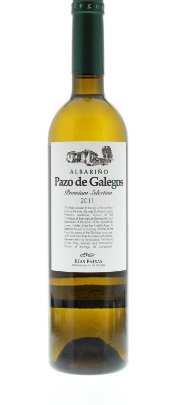 Pazo de Galegos Albarino 2011 Front Bottle Shot