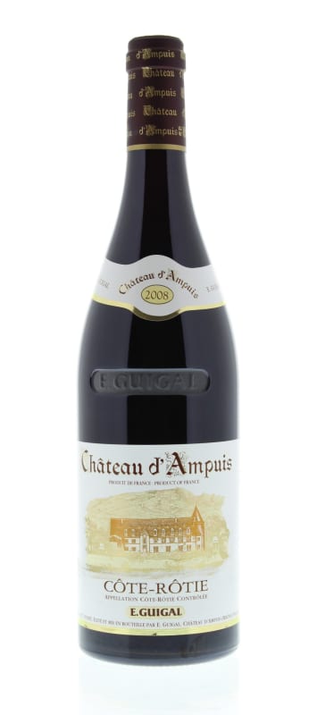 E. Guigal Chateau d'Ampuis Cote-Rotie 2008 Front Bottle Shot