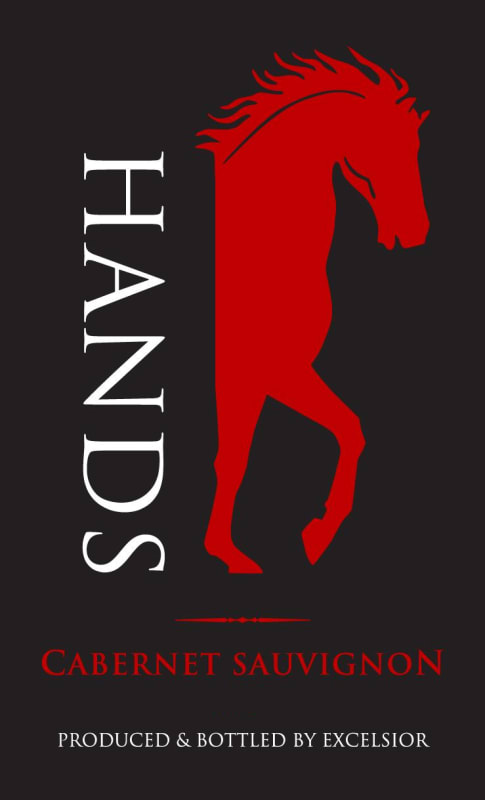 Excelsior Hands Cabernet Sauvignon 2010 Front Label