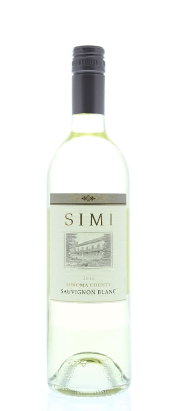 Simi Sauvignon Blanc 2011 Front Bottle Shot