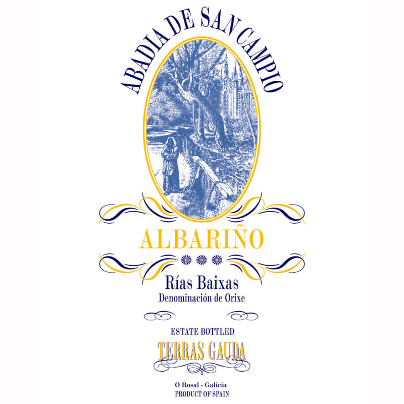 Terras Gauda Abadia de San Campio Albarino 2011 Front Label