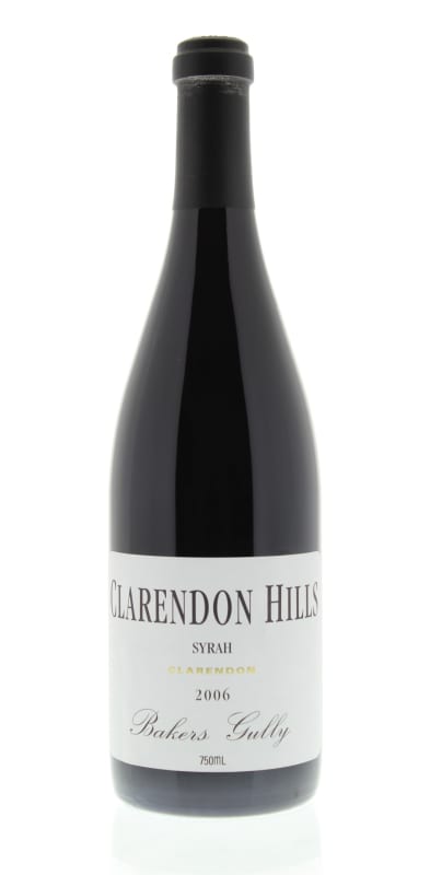 Clarendon Hills Bakers Gully Syrah 2006 Front Bottle Shot