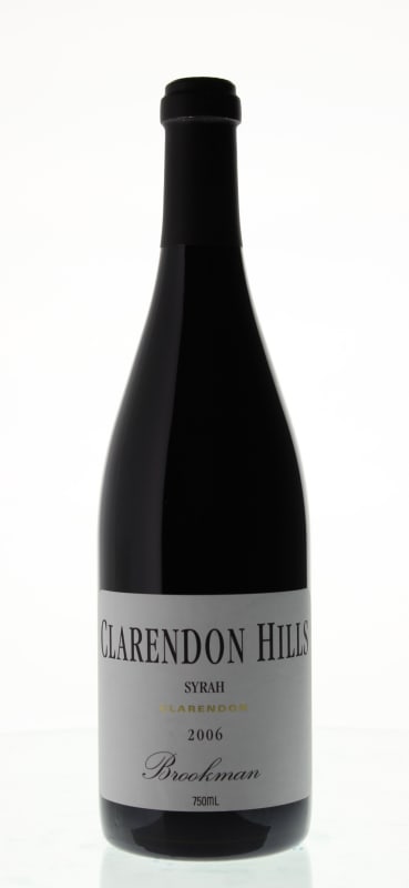 Clarendon Hills Brookman Syrah 2006 Front Bottle Shot