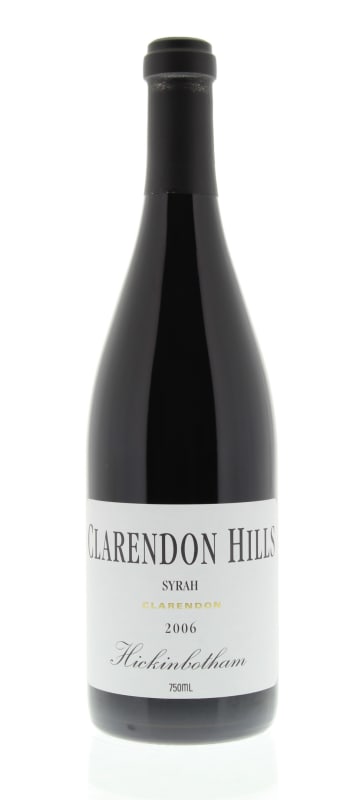 Clarendon Hills Hickinbotham Syrah 2006 Front Bottle Shot
