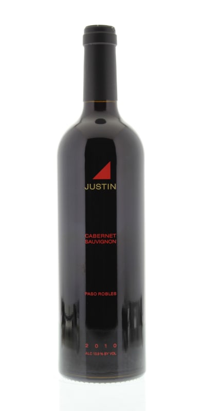 Justin Cabernet Sauvignon 2010 Front Bottle Shot