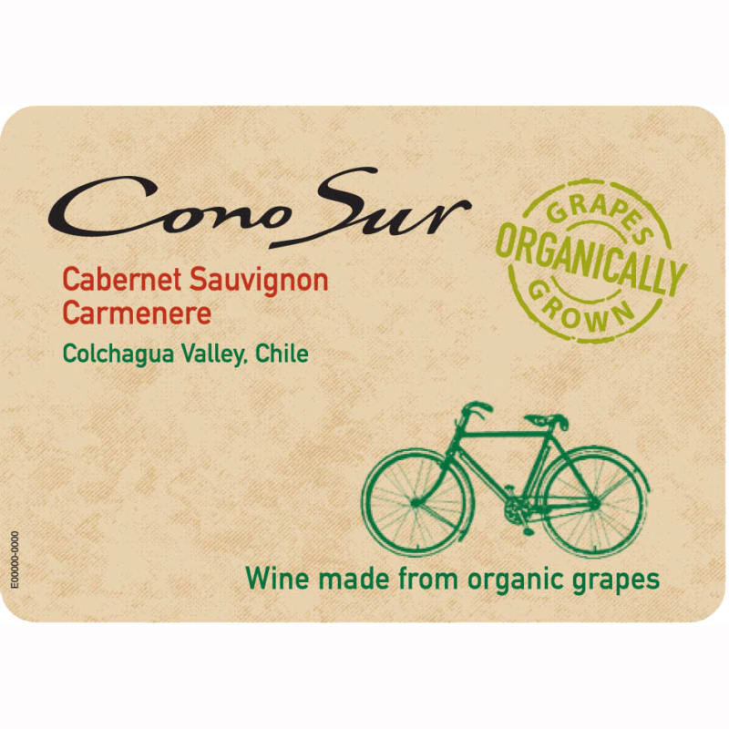 Cono Sur Organic Cabernet Sauvignon/Carmenere 2011 Front Label