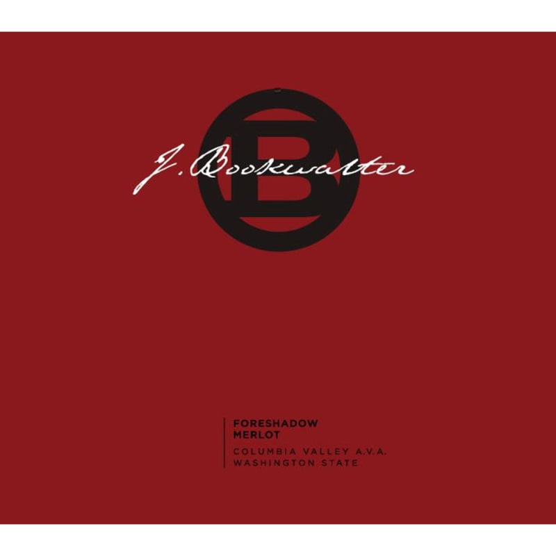 J. Bookwalter Foreshadow Merlot 2009 Front Label
