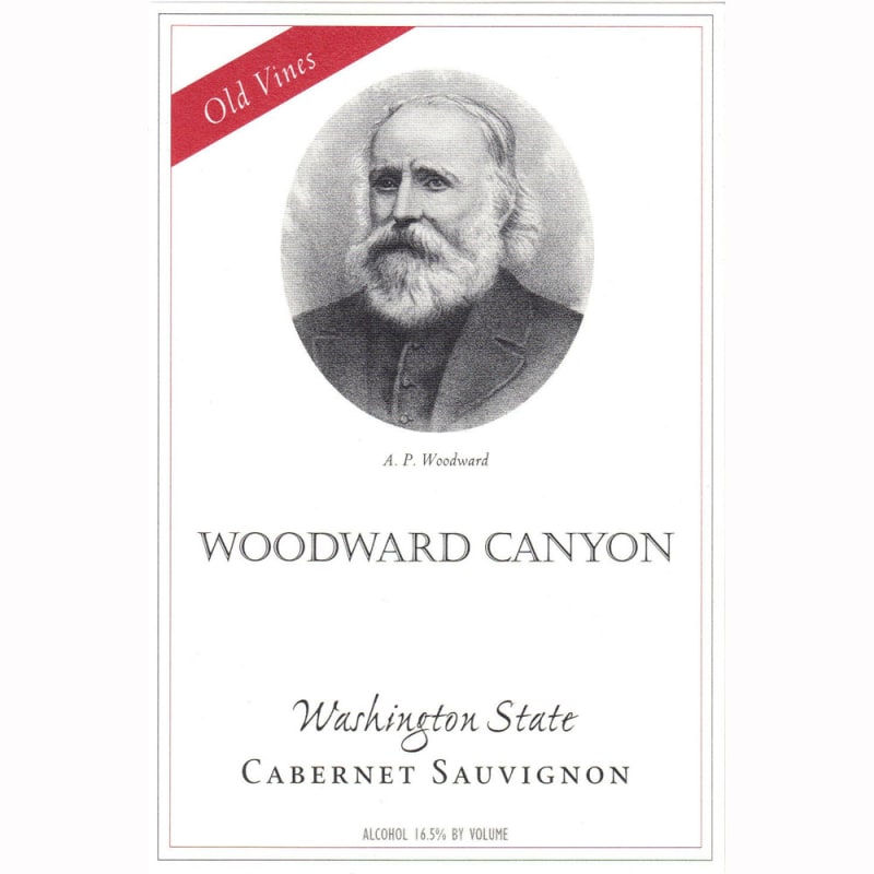 Woodward Canyon Old Vines Cabernet Sauvignon 2009 Front Label
