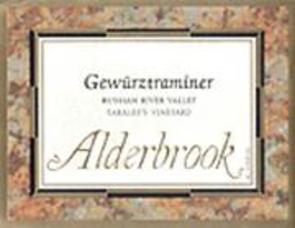 Alderbrook Winery Gewurztraminer 1999 Front Label