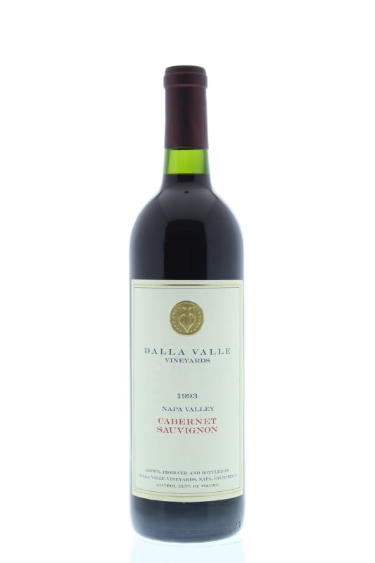 Dalla Valle Cabernet Sauvignon 1993 Front Bottle Shot