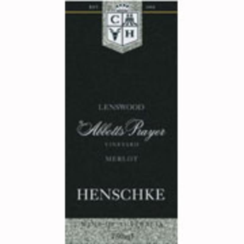 Henschke Lenswood Abbotts Prayer Merlot 1996 Front Label