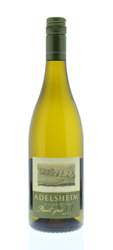 Adelsheim Pinot Gris 2011 Front Bottle Shot