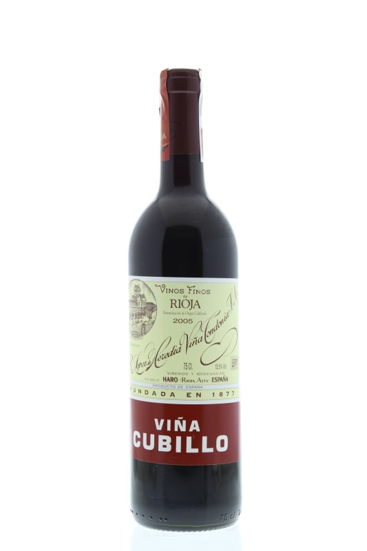 R. Lopez de Heredia Vina Cubillo Crianza 2005 Front Bottle Shot