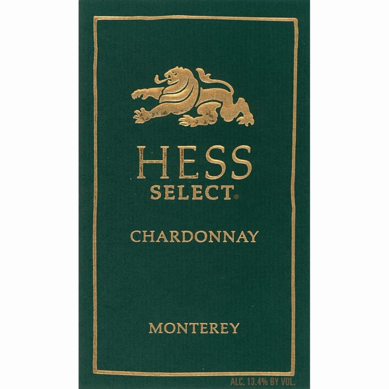 Hess Select Chardonnay (375ML half-bottle) 2010 Front Label