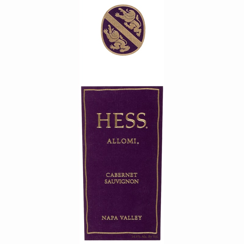 Hess Allomi Cabernet Sauvignon (375ML half-bottle) 2010 Front Label