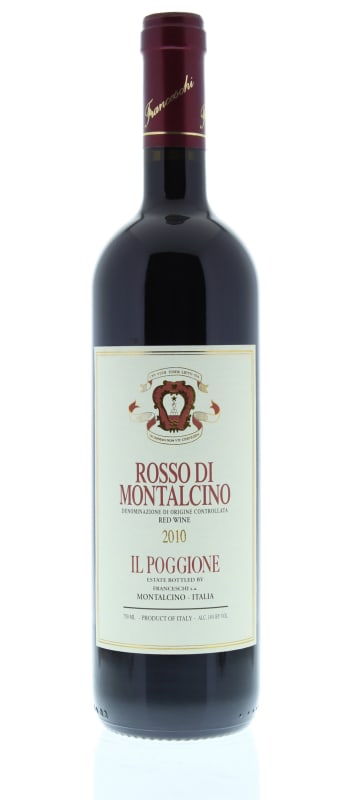 Il Poggione Rosso di Montalcino 2010 Front Bottle Shot