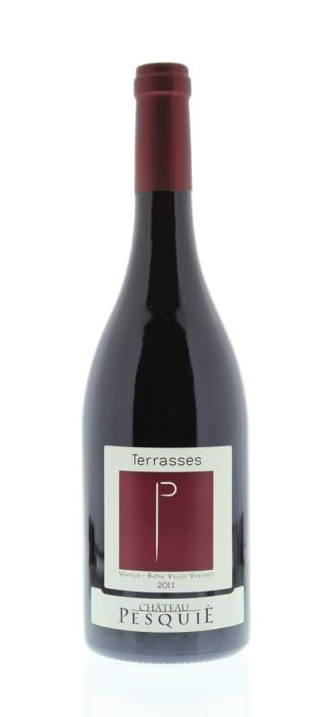 Chateau Pesquie Terrasses Rouge 2011 Front Bottle Shot