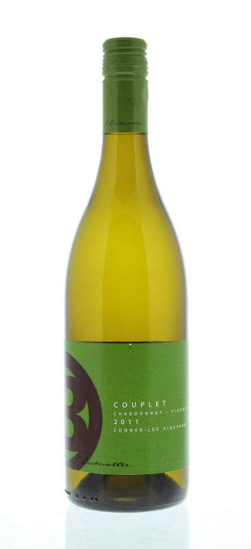 J. Bookwalter Couplet Chardonnay/Viognier 2011 Front Bottle Shot