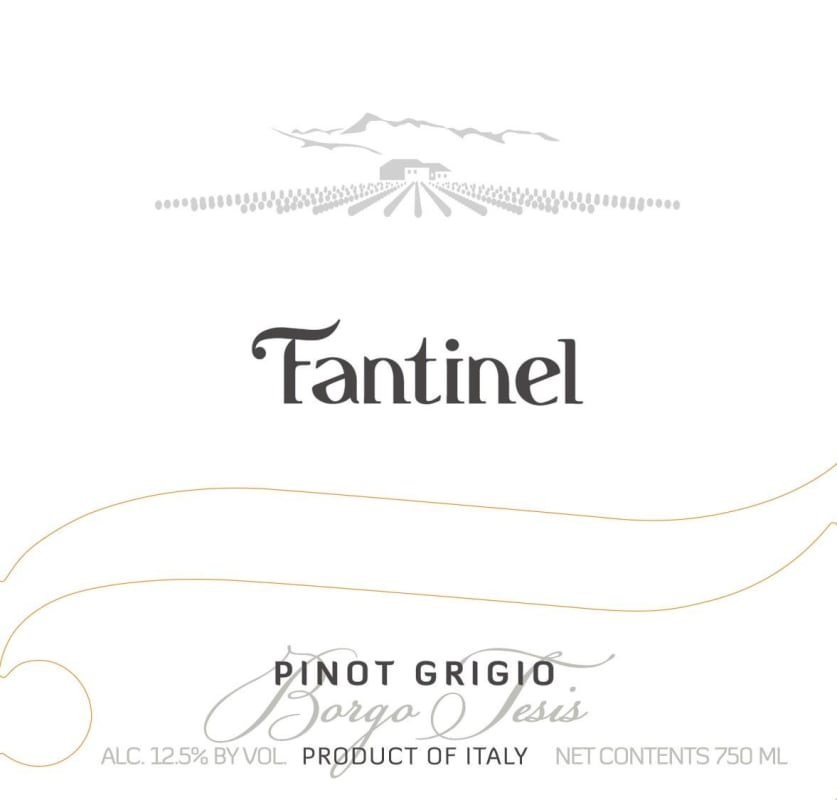 Fantinel Borgo Tesis Pinot Grigio 2015 Front Label