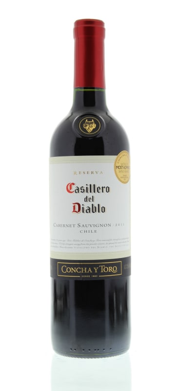 Casillero del Diablo Cabernet Sauvignon 2011 Front Bottle Shot