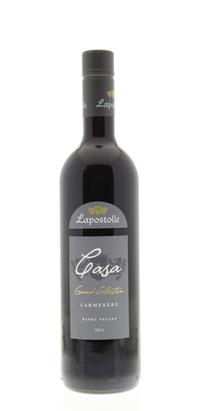 Lapostolle Grand Selection Carmenere 2011 Front Bottle Shot