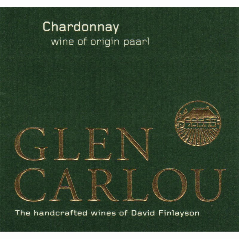 Glen Carlou Chardonnay 2010 Front Label