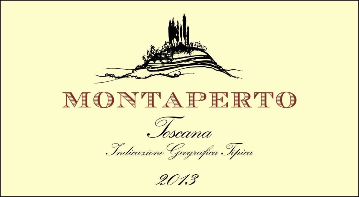 Carpineta Fontalpino Montaperto Toscana 2013 Front Label