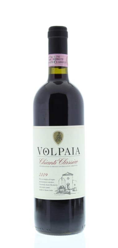 Castello di Volpaia Chianti Classico 2009 Front Bottle Shot